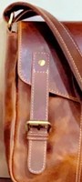 Tas Selempang Kulit Asli Anti Air Kapasitas Besar Berkualitas Tinggi Khusus Perjalanan Bisnis Unisex Wanita