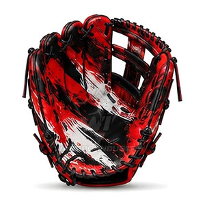 Gants de baseball légers pour receveur, durables, confortables, en synthétique, à doigts complets, pour droitiers et gauchers - Product Image 4