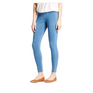 Nuovi Jeggings a Vita Alta Blu Chiaro per Donne, Denim con Stampa Vintage, Vestibilità Skinny Traspirante, Taglie M-XL per Estate e Inverno - Product Image 1