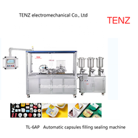 TENZ Machine de remplissage et de scellement multifonctionnelle entièrement automatique, également parfaite pour les cupcakes de gelée, pudding, lait, yaourt et eau.
