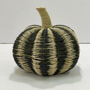 Tendencias Halloween Seagrass Calabaza Cesta Bolsas Cestas de almacenamiento Regalo de vacaciones de la fábrica de Vietnam - Product Image 4