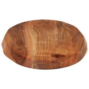 Elegante tabla de cortar de madera para servir y cortar con estilo con diseño de forma redonda tabla de cortar a precio de venta - Product Image 1