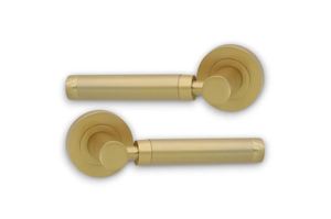 Brass Interior <b>Door</b> Lever <b>Handle</b> Bulk Quantity <b>for</b> Home Apartment Interior Bathroom <b>Sliding</b> Pull <b>Door</b> <b>Handle</b> Furniture Hardware - Product Image 3