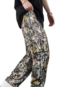 Pantalones de Caza para Hombre, Pantalones de Senderismo, Pantalones de Pesca, Estilo Recto, Holgados, de Cordura, Talla Grande, Hechos de Algodón, Transpirables - Product Image 3