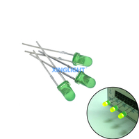 Série de lampes LED DIP à trou traversant XINGLIGHT F3 F5 F8 pour applications d'indication, de signalisation et d'éclairage de panneaux