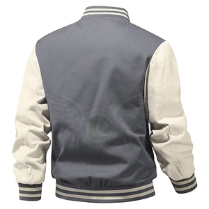 OEM Service <b>Men</b> Winter <b>Jacket</b> Custom Logo Canvas Fabric High Quality Slim Fit Breathable & Quick Dry in Cheap Price - Product Image 2