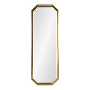 <b>Gold</b> Square Art Deco Metal Iron Frame Tall <b>Wall</b> <b>Mirror</b> for Wedding Home Decoration - Product Image 5