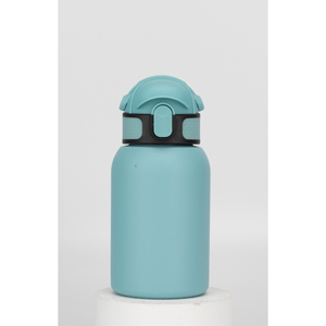 SilverJet Stainless Steel <b>Thermos</b> 350ml Vacuum Insulated Kids Water <b>Bottle</b> Cartoon Bear Design For School Travel Gift - Product Image 5