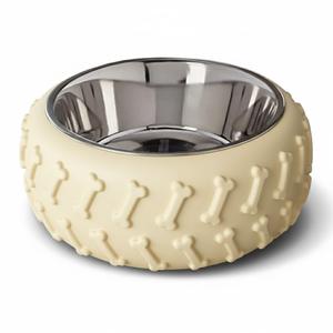 Comedero de Acero Inoxidable Chapado en Oro de Lujo para Perros y Gatos con Patrón Grabado, Plato para Comida y Agua para Mascotas, Comedero para Perros a un Precio Razonable - Product Image 5