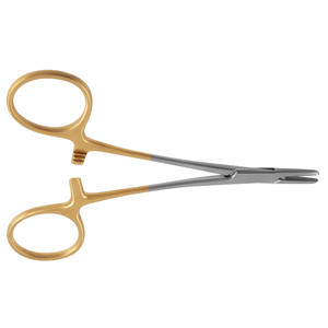 Porte-aiguilles Ryder 130 mm en acier inoxydable, manuel, usage dentaire professionnel, certifié CE, poignée ergonomique, fabricant de haute qualité - Product Image 5