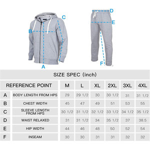 Conjunto de chándal gris clásico personalizado con capucha para hombre, complemento de armario versátil y elegante para chándales de hombre - Product Image 6