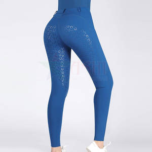 Leggings d'équitation pour femmes, taille adulte, personnalisés, imperméables, coupe-vent, en spandex/polyester, jodhpurs et culottes d'équitation - Product Image 3