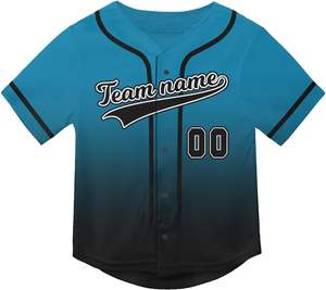 Fabricante de Uniformes Deportivos Personalizados OEM, Camisetas Deportivas Transpirables y Absorbentes de Humedad para Béisbol y Sóftbol, Tallas Grandes - Product Image 4