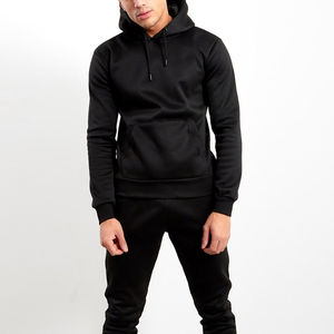 Conjuntos de trajes de Jogger sólidos para hombre, ropa deportiva con logotipo personalizado para entrenamientos de invierno, transpirable, ligero, 100% poliéster, nuevo - Product Image 5