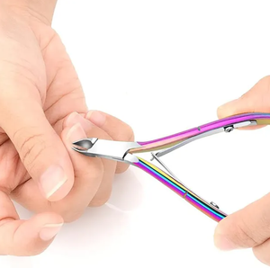 Pinzas profesionales para cutículas de acero inoxidable, instrumentos de belleza hechos a medida con logotipo personalizado - Product Image 3