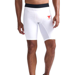 Pantalones Cortos Deportivos de Compresión para Hombre, con Bolsillos Laterales y Logotipo Personalizado, Última Moda en Ropa Deportiva - Product Image 1