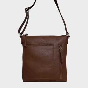 Bolso cruzado de cuero genuino de grano de guijarro de alta calidad Estilo vintage Directo del mejor fabricante de proveedores indios - Product Image 6