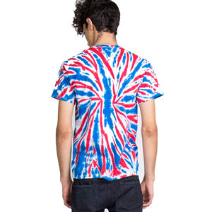 Nuevas camisetas personalizadas 100% de algodón para hombre, camisetas holgadas con tinte de corbata, camisetas transpirables y de secado rápido para hombre a la venta a bajo precio - Product Image 3