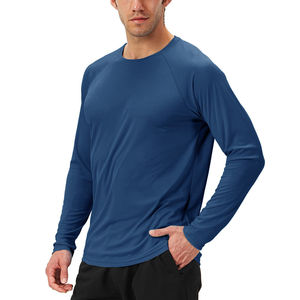 Marque privée, confortable à porter, multicolores, rashguard pour hommes, design OEM, compression, manches longues, chemises de sport pour garçons - Product Image 3