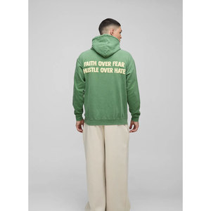 Streetwear unisexe personnalisé en gros sweat à capuche imprimé en 3D 100% sweats à capuche imprimés en coton pour hommes - Product Image 5