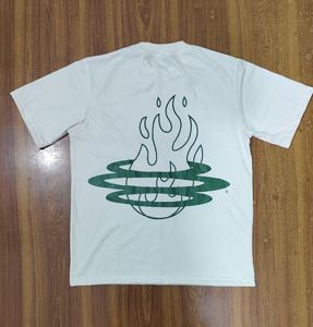 T-shirts unisexe à col rond 100% coton à séchage rapide respirant léger surdimensionné maillot de fitness sérigraphie conception solide hommes vierges - Product Image 3