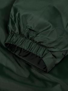 Chaqueta Cortavientos de Lona para Hombre, Informal, para Deportes de Invierno, con Capucha, Forro Polar, Impermeable, Transpirable, Lisa en la Parte Delantera, Teñida, Impermeable - Product Image 5