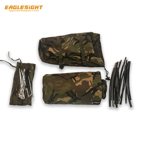 Lều cắm trại ngoài trời siêu nhẹ, chống nước, chất liệu nylon, kiểu ngụy trang, dành cho 1 người, dùng cho đi xe đạp, đi bộ đường dài, du lịch bụi. - Product Image 3