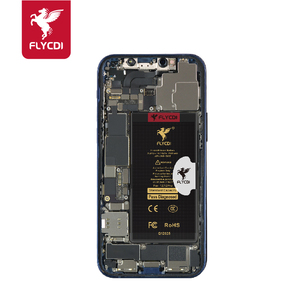 FLYCDI nuovo aggiornamento risolvere parti sconosciute 100% salute batteria del telefono per iPhone 12pro 12 Pro Max Mini batteria senza Popup - Product Image 2