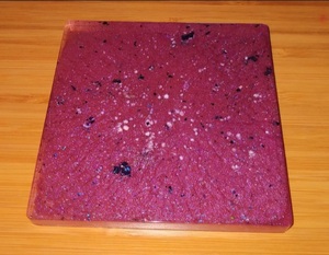 Beaux sous-verres en résine rose et violet faits à la main tapis carrés de luxe/tampons bricolage ensemble de décoration pour usage en gros - Product Image 3