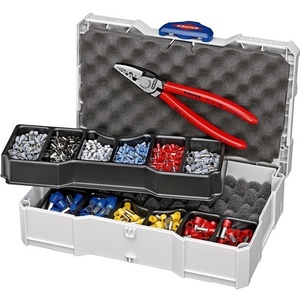 KNIPEX Systainer Cable Management Accessory Kit 1191-Piece Wire End Ferrule Assortment 0.50-16.00 Mm with Crimping Tool - Product Image 1