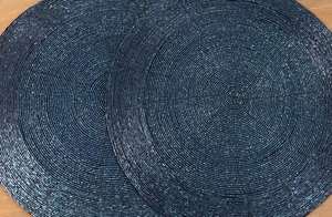 Mantel Individual con cuentas, cargador redondo hecho a mano para comedor de lujo y decoración de vacaciones, pieza única hecha a mano con cuentas, mantel, inauguración de la casa - Product Image 3