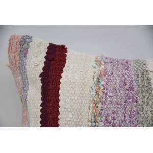 16x24 Pouces Multicolore Laine Kantha Patchwork Tapis Artistique Oreiller Design Vintage Tissé Technique - Product Image 2