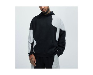 Sweat à capuche unisexe d'hiver en tissu épais, sweat à capuche en gros, saison d'hiver, sweat à capuche unisexe confortable en polaire, streetwear décontracté - Product Image 1