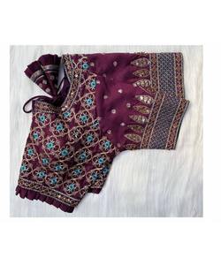 Caftán marroquí para mujer en hermosa tela de satén con cuentas con bordado abierto y vestido de noche modesto para batas de fiesta formales - Product Image 2