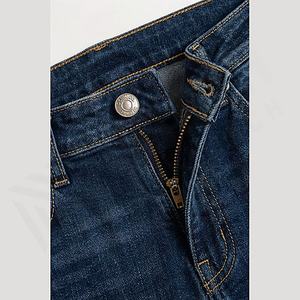 Custom <b>Men's</b> Loose Straight Autumn/Winter Fashion Retro Wide Legs Baggy Denim <b>Jeans</b> Solid Mid <b>Waist</b> Quick Dry Stonewashed - Product Image 4