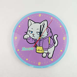 <b>Modern</b> Large Acrylic Resin <b>Wall</b> <b>Clock</b> for Wedding or School - Product Image 1