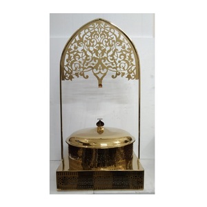 เครื่องอุ่นอาหารสำหรับจัดเลี้ยง ความจุ 150 ลิตร ระบบทำความร้อนด้วยแก๊ส หน้าจอสัมผัสแบบดิจิตอล คุณภาพพรีเมียม ชุบทอง หรูหรา สำหรับบริการบุฟเฟ่ต์ในร้านอาหาร - Product Image 6