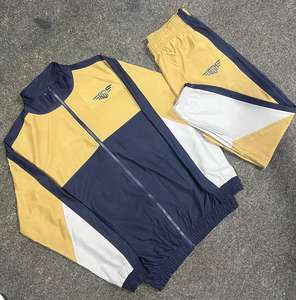 Survêtements zippés en molleton de coton/survêtement zippé Fitness slimfit personnalisé/jogging en molleton d'échauffement - Product Image 2