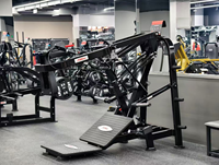 BN Plate Loaded Leg Trainer pour Crossfit Box Athletic Academy Hotel Gym Pendulum Squat Machine