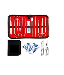 KIT DE DISSECTION AVANCÉ S.S MADE FORGESY 22 PCS AVEC POIGNÉE DE COUTEAU SCALPEL-11 LAMES - Product Image 1