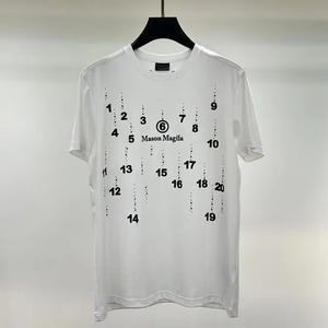 เสื้อยืดคอกลมผ้าฝ้าย100% ดีไซน์ใหม่สำหรับผู้ชายเสื้อยืดพิมพ์ลายพื้นแบรนด์ตามสั่ง - Product Image 2