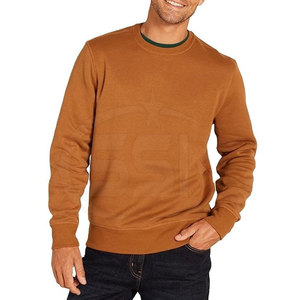 Everyday Essential Men's Winter Sweatshirts Solid <b>Design</b> 100% Cotton Light Fabric Eco-Friendly Breathable Comfortable Casual - Product Image 2