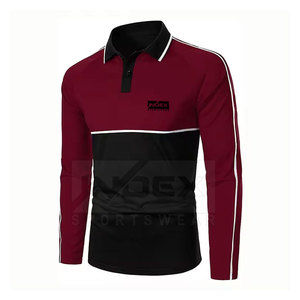 Precio de fábrica Manga larga para hombres para camisas-Punto sólido 100% algodón Secado rápido Alta calidad Más vendidos - Product Image 2
