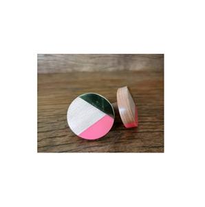 Meilleure finition Artisanat de luxe Bouton de luxe en bois et résine époxy Boutons de tiroir de meubles Fabricant fait à la main de bonne qualité - Product Image 2