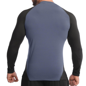 Impresión de sublimación Impresión de logotipo personalizado Nueva llegada Haga sus propias camisas de compresión para hombres - Product Image 2