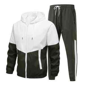 Chándal de entrenamiento para hombre con chaqueta de diseño moderno y pantalones Combo Material suave para uso diario Tallas grandes para invierno - Product Image 4