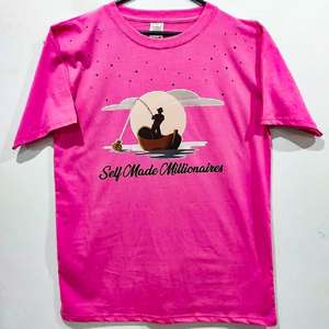 T-shirts pour hommes tricotés en coton 100% de marketing de la mode | T-shirts à manches courtes respirants et écologiques OEM Logo Print Classic Regular - Product Image 1