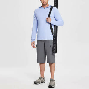 Venta caliente hombres ropa deportiva moda pesca sudaderas con capucha para la venta/nuevo logotipo personalizado impreso pulóver pesca sudaderas con capucha - Product Image 6