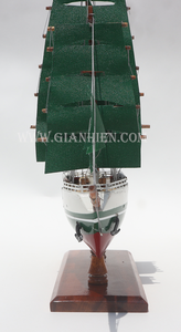Gia Nhien Fabricant Approuvé Conception Personnalisée Bas quantité minimale de commande ALEXANDER VON HUMBOLDT MODÈLE GRAND VOILIER HAUTE QUALITÉ Artisanat maquette de bateau - Product Image 5