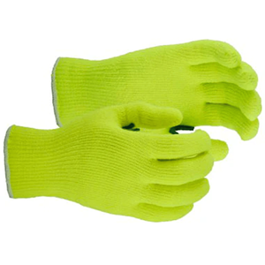 Guantes de seguridad sin costuras de calibre 10, mezcla de nailon y algodón anticortes, antiestáticos y resistentes al calor para uso industrial - Product Image 3